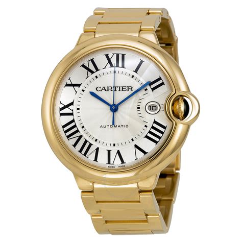 women's cartier gold watch|cartier 18k gold watch price.